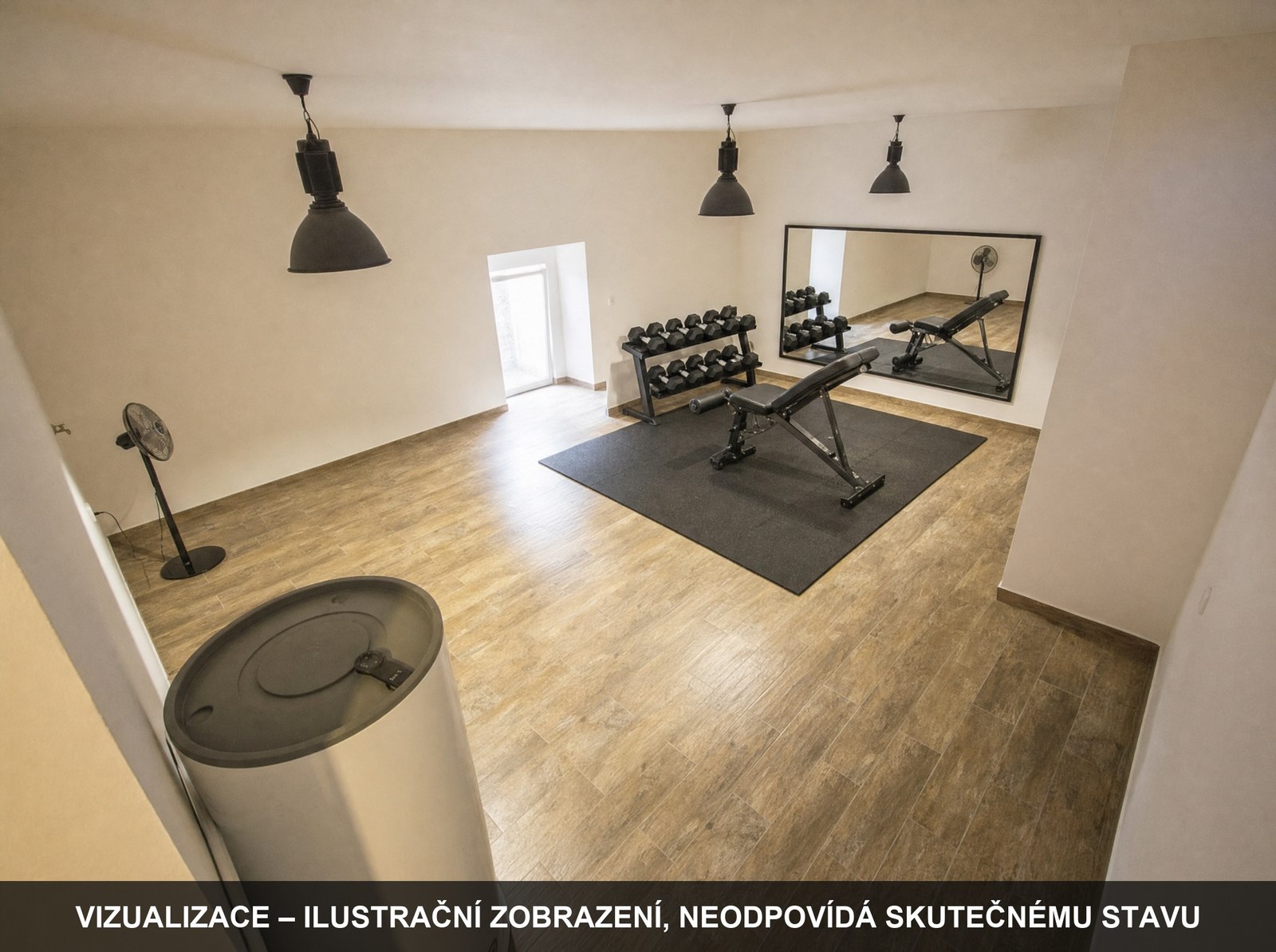 Fitness místnost – fotografie č. 1